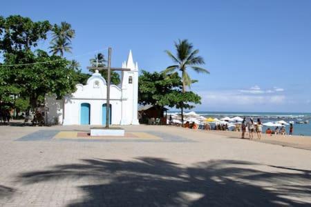 Apt Na Praia Do Forte Em Condominio Frente Mar! Екстериор снимка